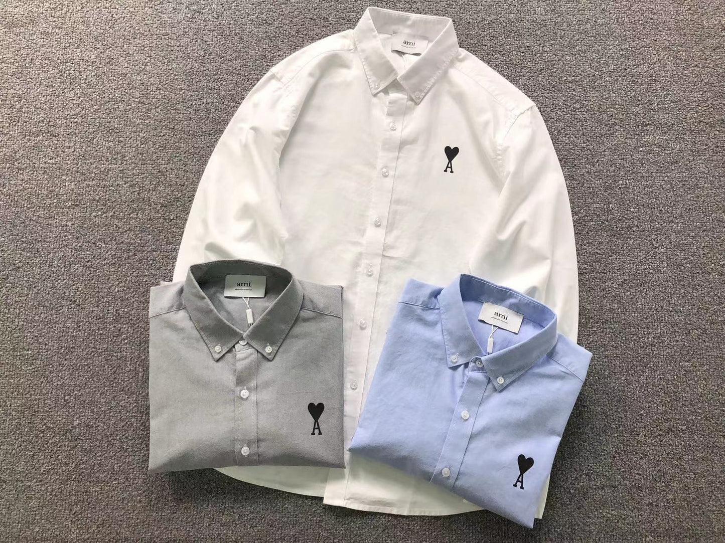 Camisa AMI Paris Place Des Victoires Overshirt