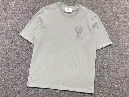 Camiseta AMI Paris Big Heart Embroidered