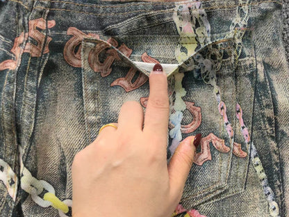 Calça Acne Studios Candy Chain Denim