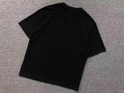 Camiseta AMI Paris Mini Heart Logo Contrast Tee