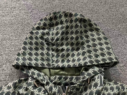 Jaqueta AMIRI Monogram Houndstooth Zip