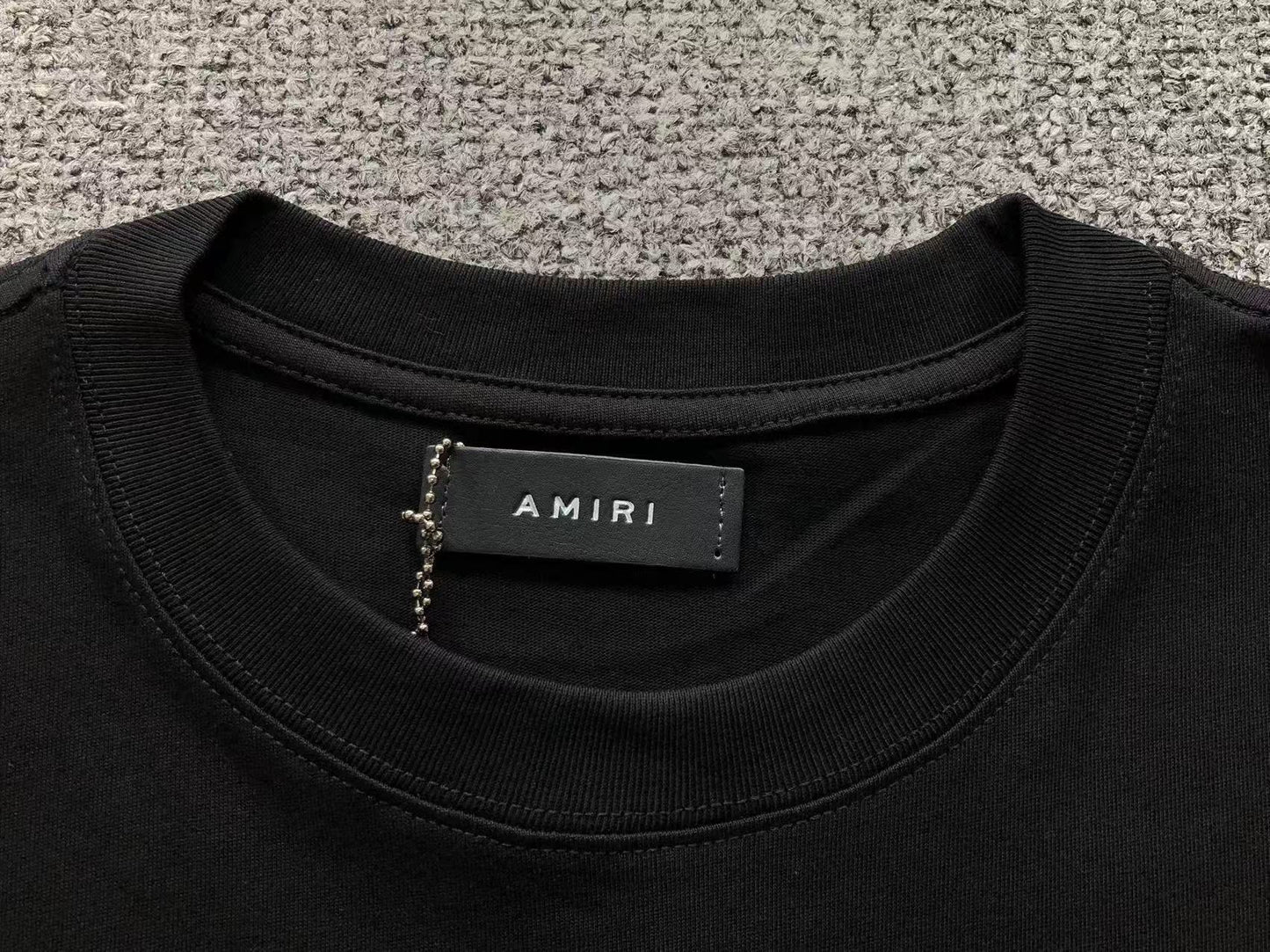 Camiseta AMIRI Vintage Script Back Logo