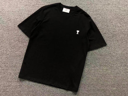 Camiseta AMI Paris Mini Heart Logo Minimal