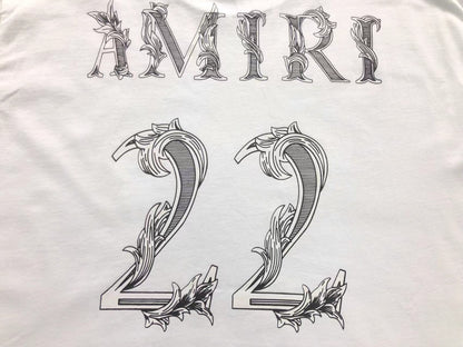 Camiseta AMIRI 22 Baroque Numbe