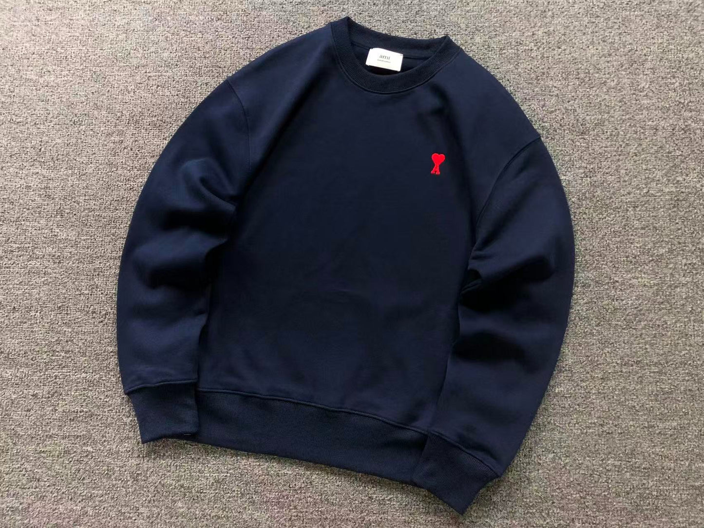 Moletom AMI Paris Ami de Cœur Crewneck