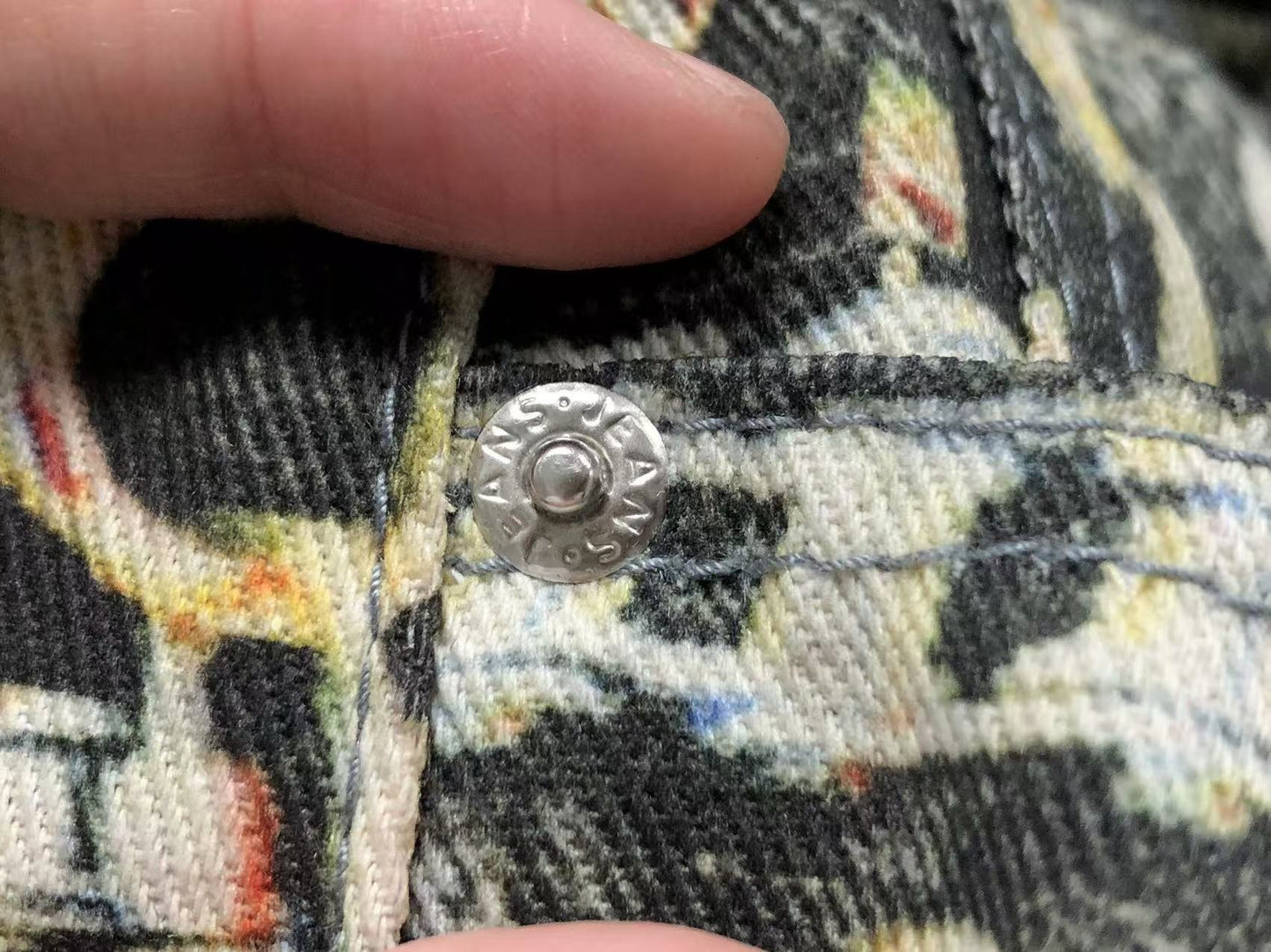 Calça Acne Studios Industrial Chain Jeans