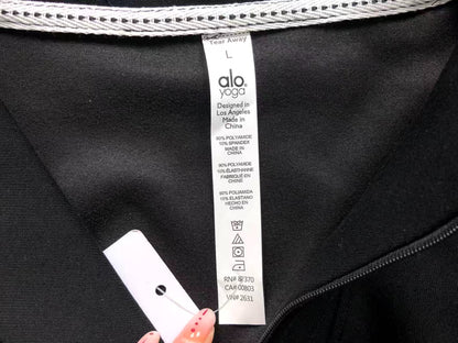 Moletom ALO half zip gola alta