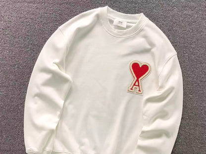Moletom AMI Paris Ami de Cœur Crewneck Big Heart