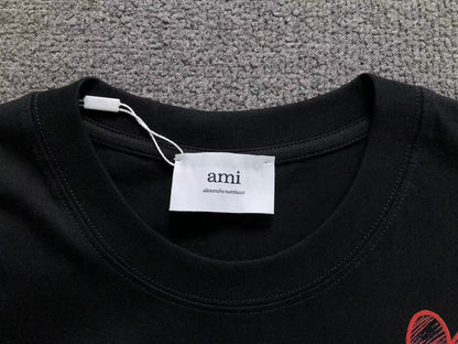 Camiseta AMI Paris Graphic Backprint Artist Edition