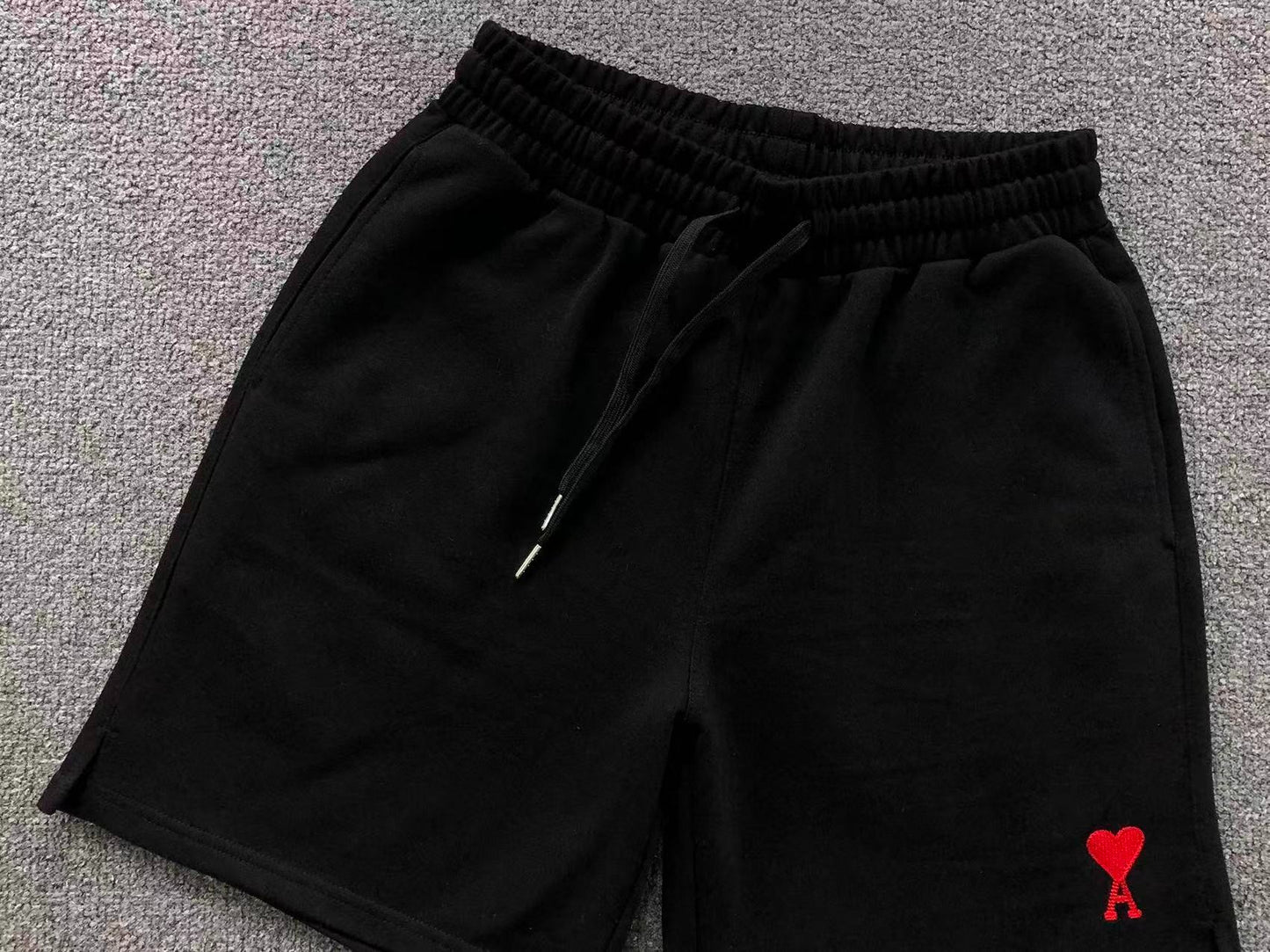 Short AMI Paris Pocket Heart Logo