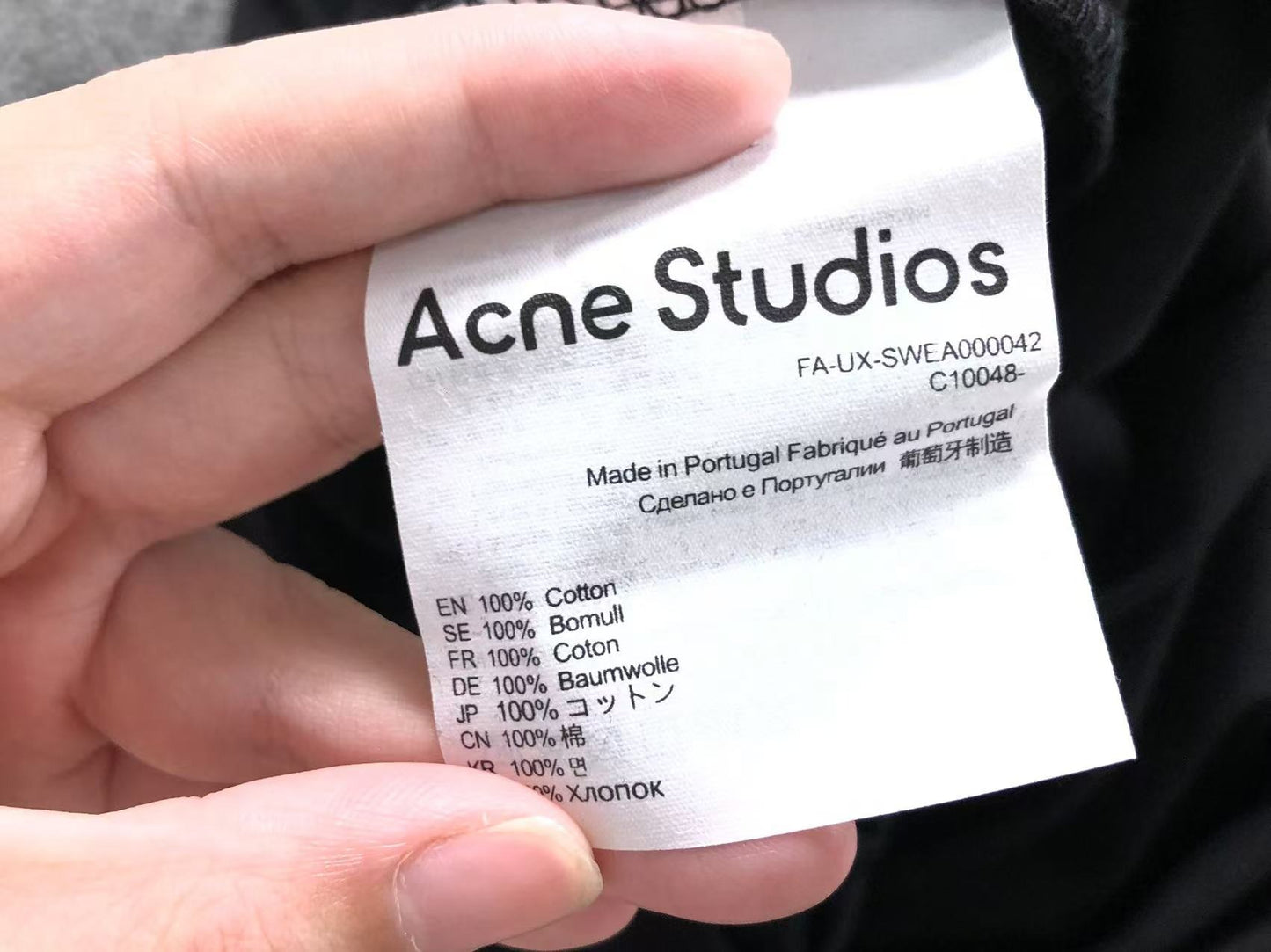 Camiseta Acne Studios Neon Archive Tee