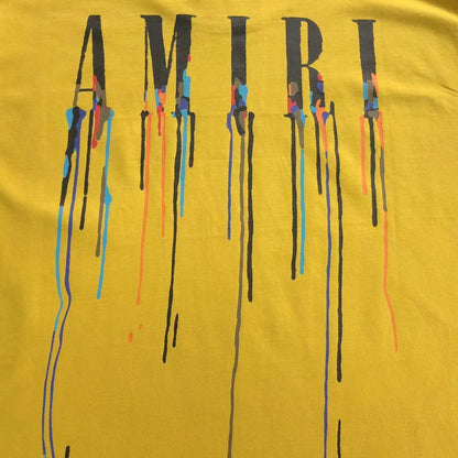 Camiseta AMIRI Drip Paint Logo