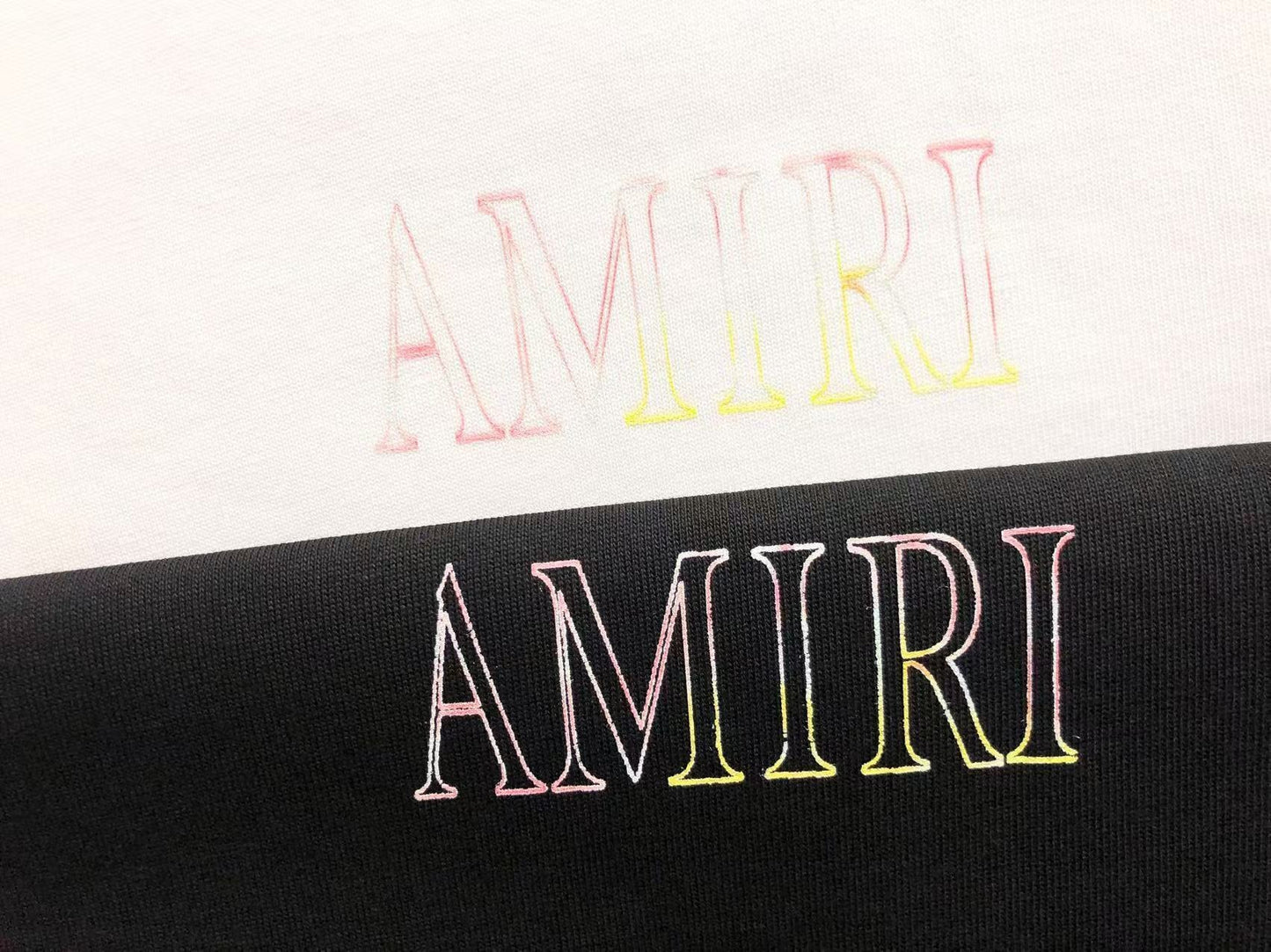 Camiseta AMIRI Rainbow Bandana Logo