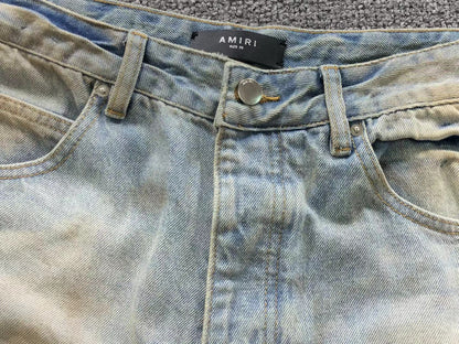 Calça AMIRI Dirty Wash Carpenter Jeans