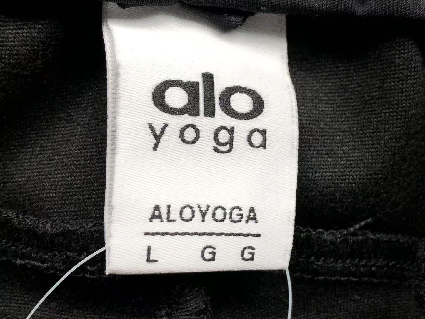 Calça elástica ALO moletom reta