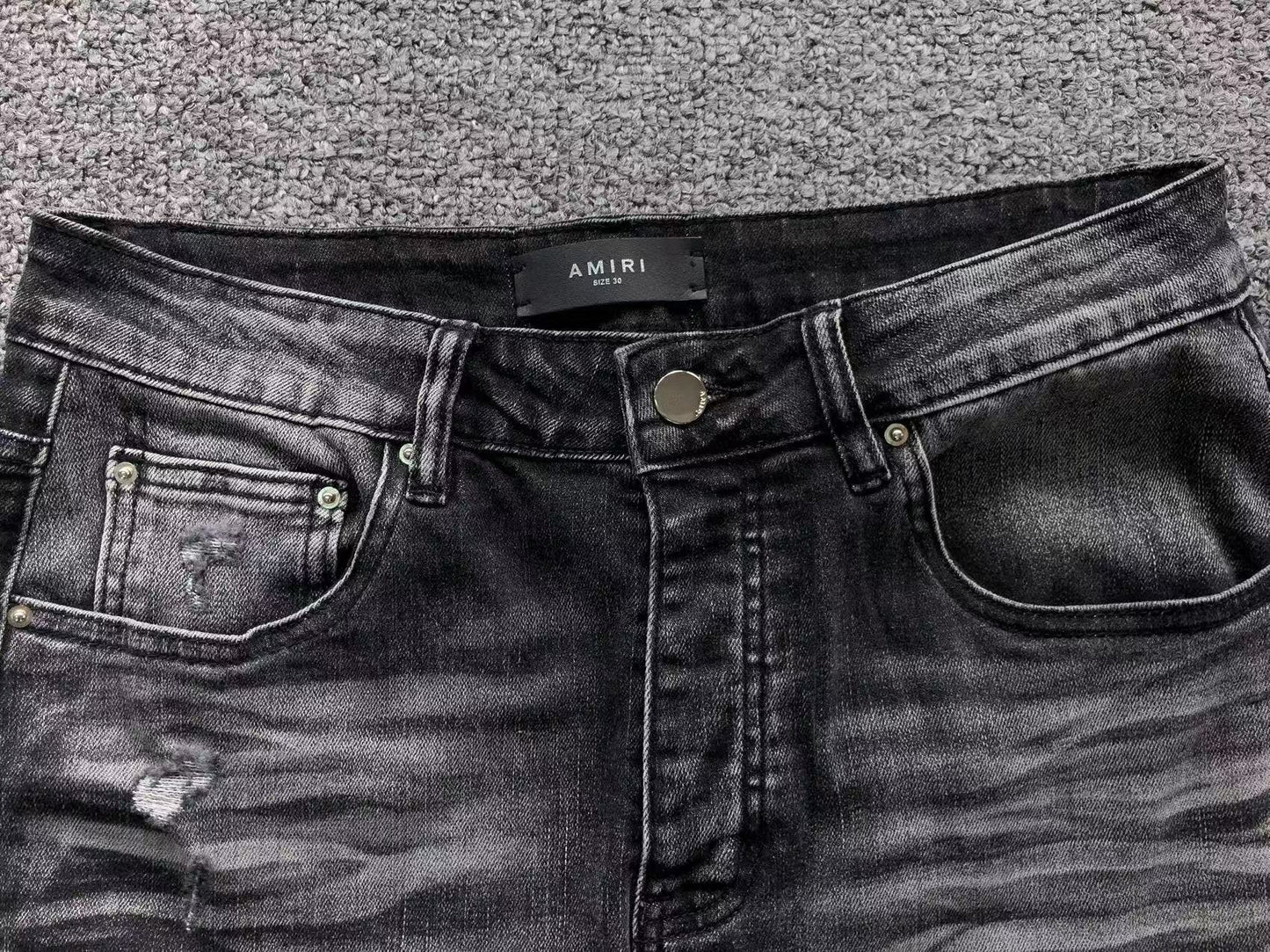 Calça AMIRI Heavy Distressed
