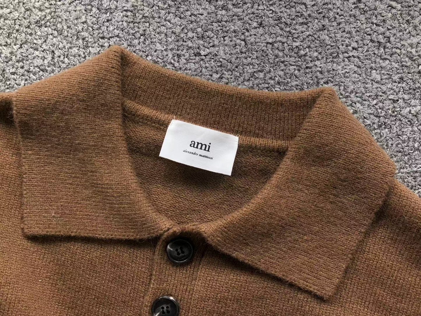 Suéter AMI Paris Polo Knit Essential
