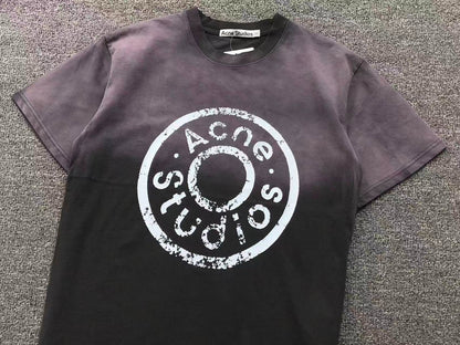 Camiseta Acne Studios Worn Circle Graphic