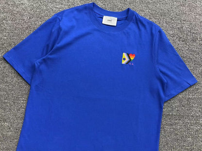 Camiseta AMI Paris Multicolor Heart Edition