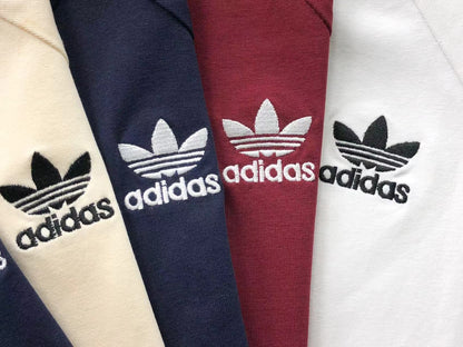 Camiseta Adidas Raglan Core 3-Stripes Feminina